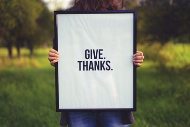 give thanks appreciate life