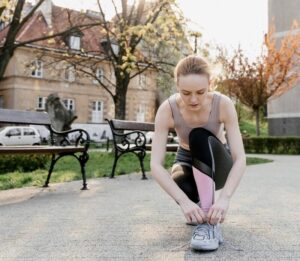 runner embracing fact that there's no we in running