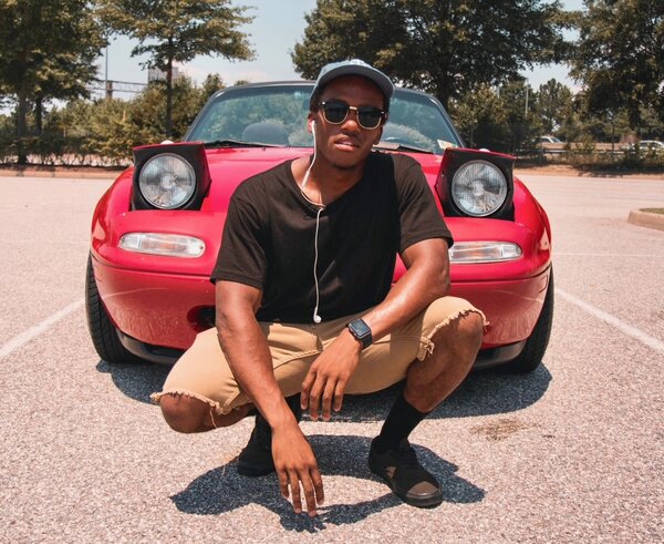 Man expecting "opposition" on the road