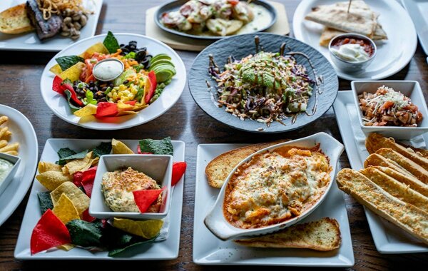 Remember delicious food is not scarce to stop overeating (table of food)