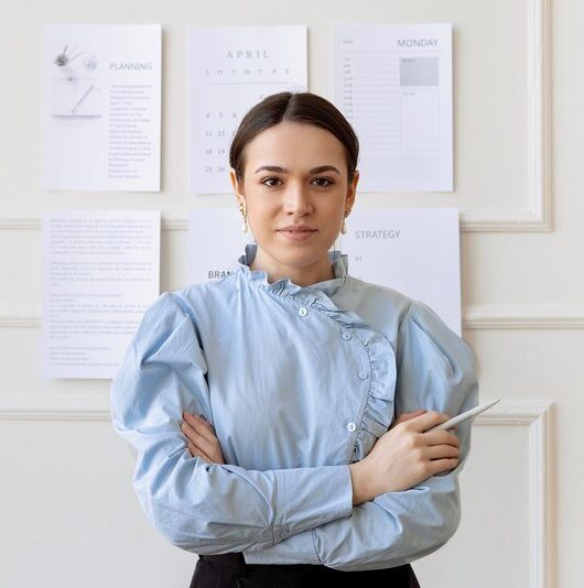 woman standing firm in identity | how to stop being lazy