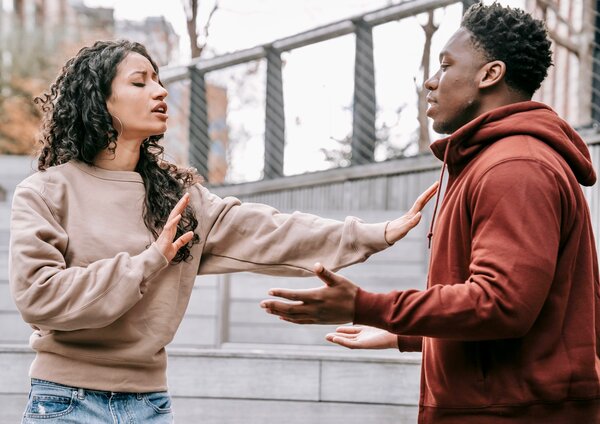 Couples arguing as a Christian dating a non-Christian