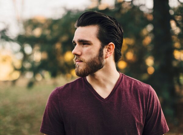 Man getting over the mental side of a breakup